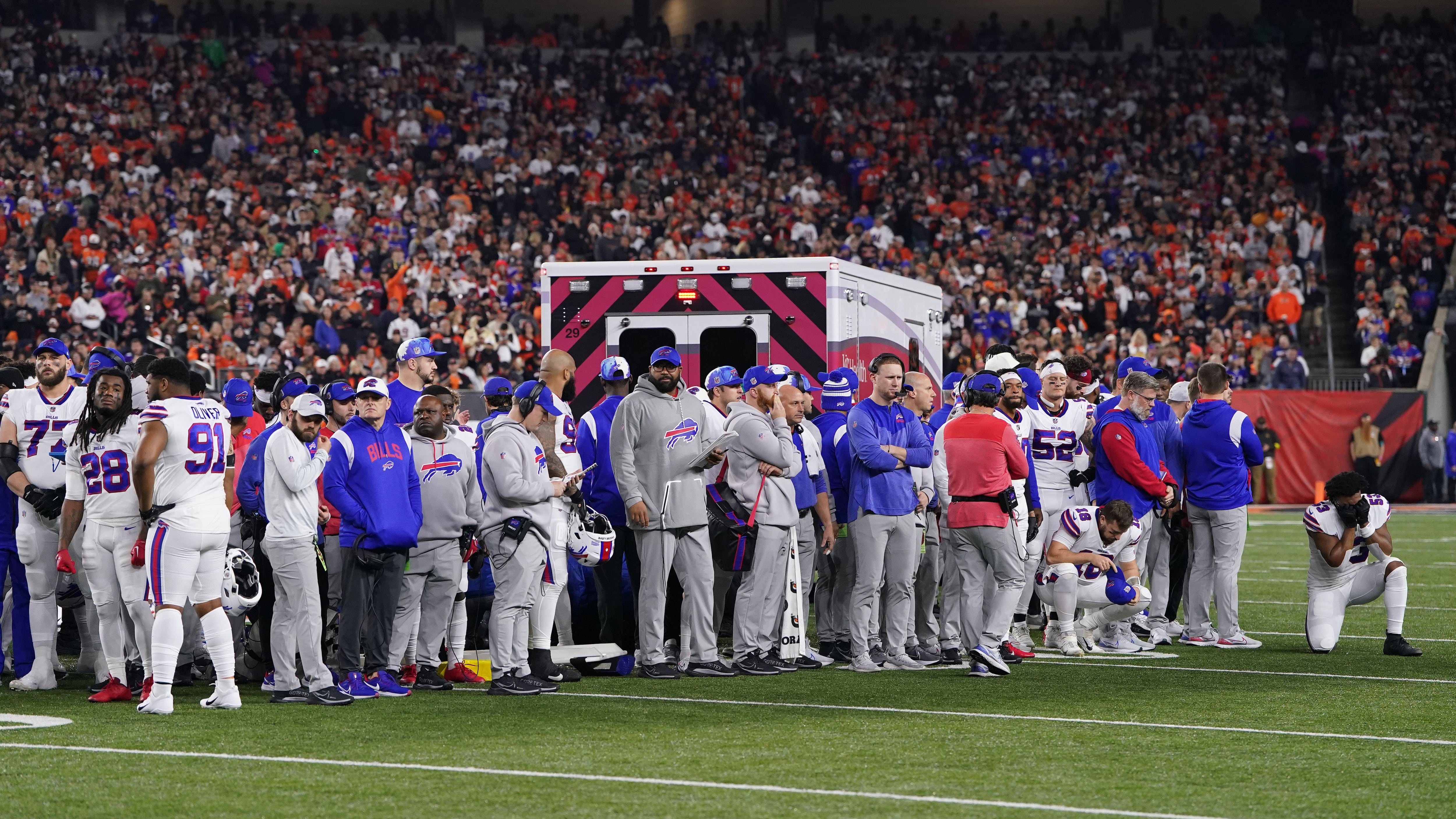 NFL says neutral site AFC Championship game is possible, Bills-Bengals Week  17 game won't be resumed