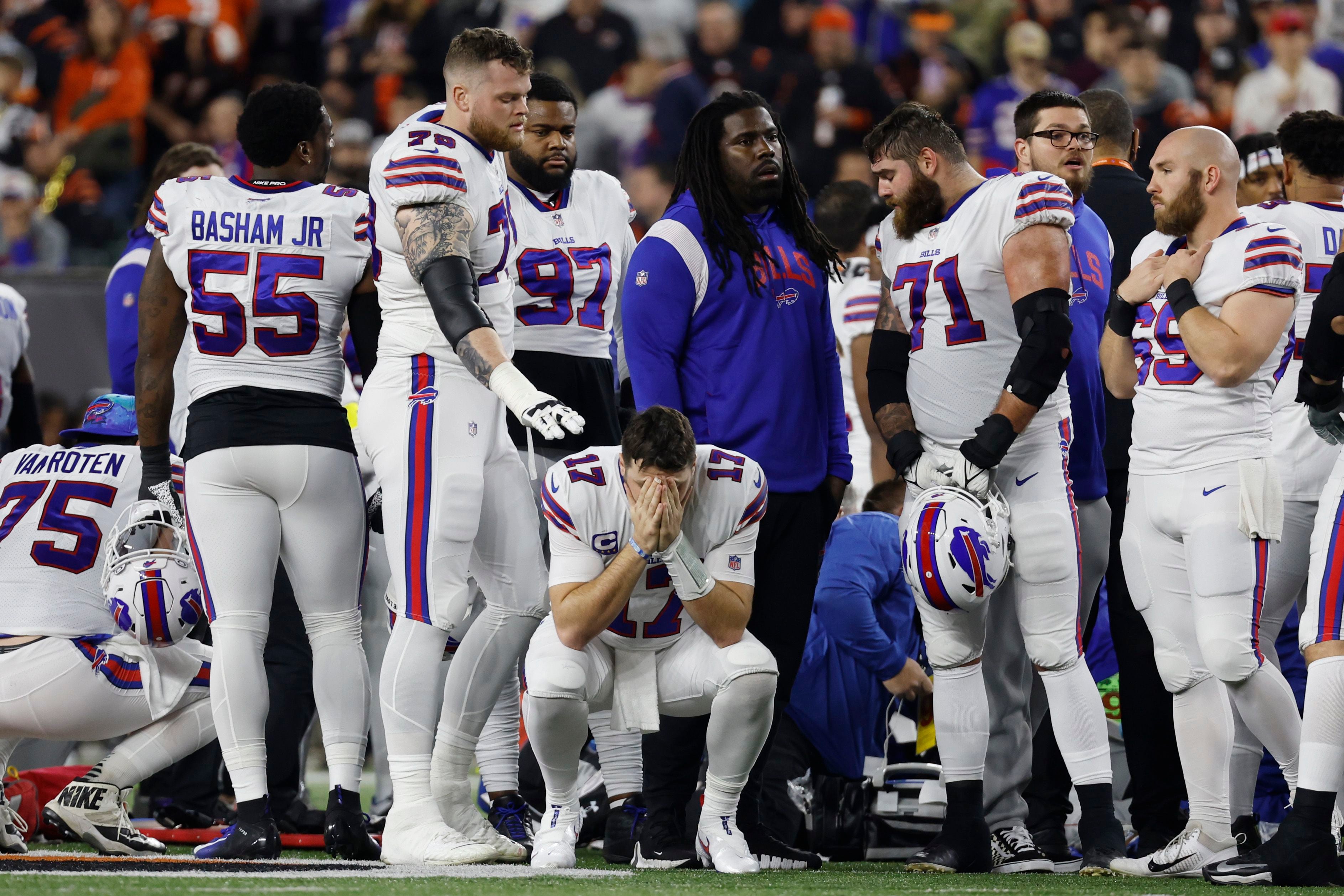 Monday Night Football' Game Postponed After Bills Player Collapses On Field  And Gets CPR; Damar Hamlin In “Critical Condition” At Hospital – Deadline