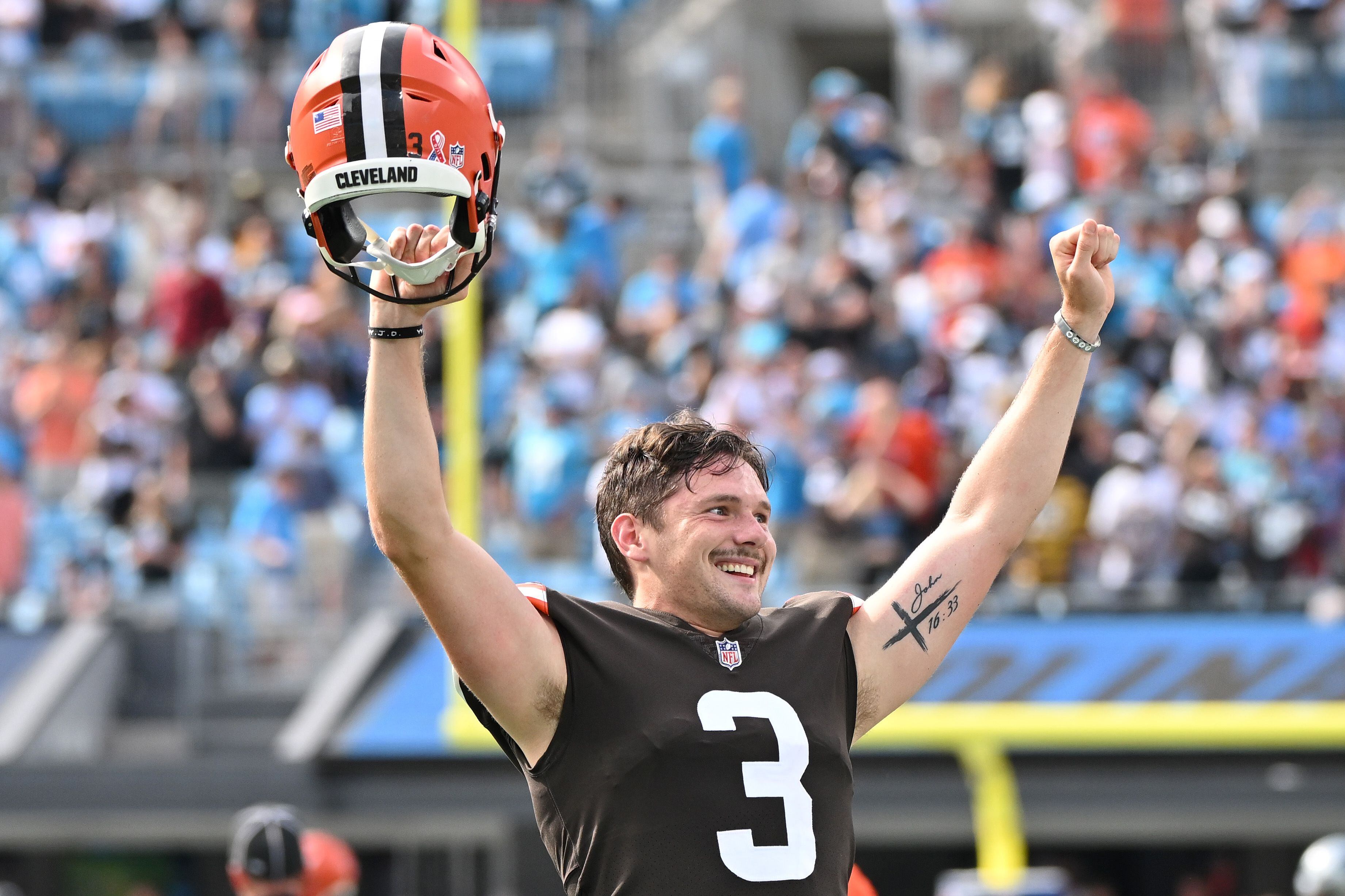 Cade York settling into big role as newest Browns kicker