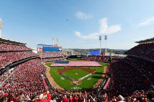 Reds fall to Guardians on opening day at Great American Ballpark